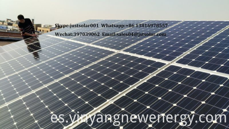 Los paneles solares mono de 270W El mejor plan del panel solar para el hogar